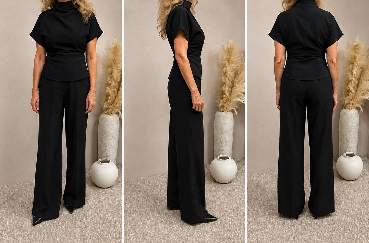 The Signature Draped Top