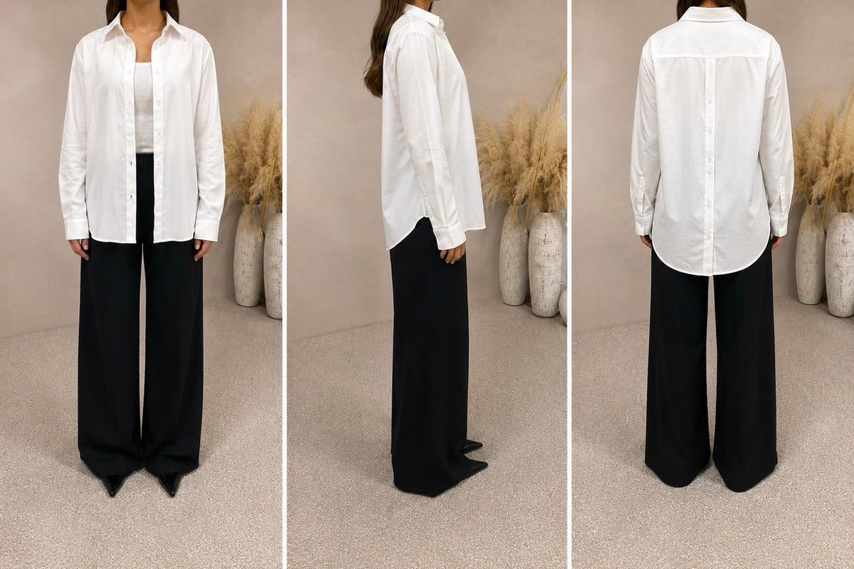 The Signature Button-Back Shirt